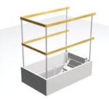 Zoldertrap Roto Exclusief Aluminium Traphekje Hout-Metaal